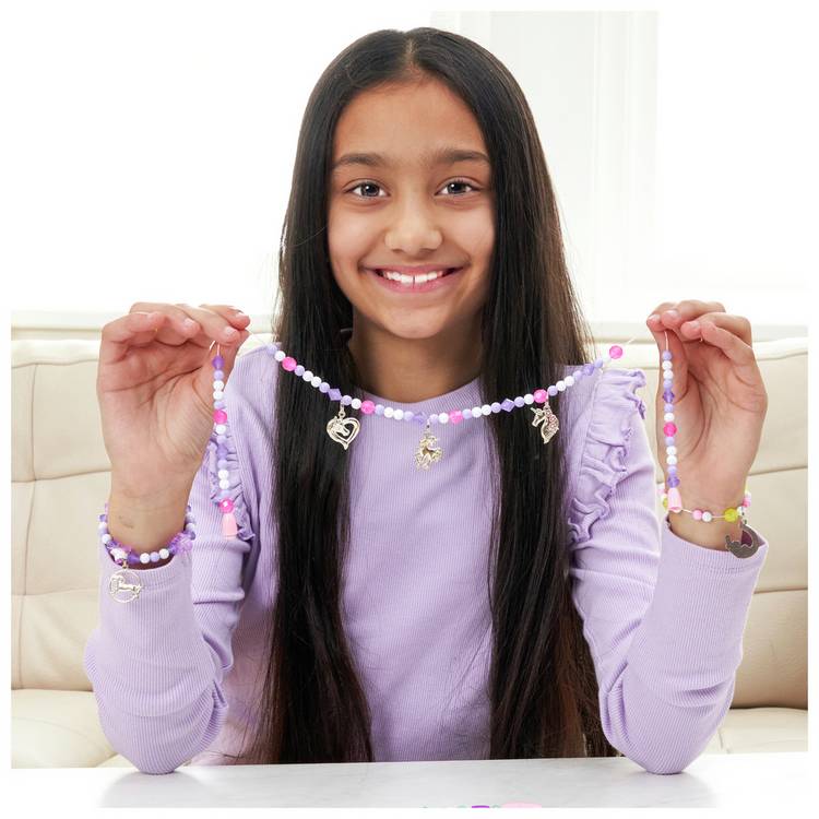 Charm Jewellery unicorn jewellery kit with beads and charms, imported from the UK