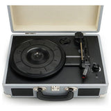 Bush classic record player in grey with built-in speakers - British product