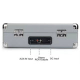 Bush classic record player in grey with built-in speakers - British product