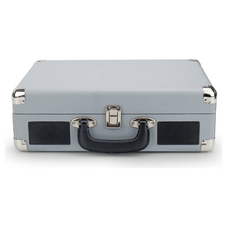 Bush classic record player in grey with built-in speakers - British product
