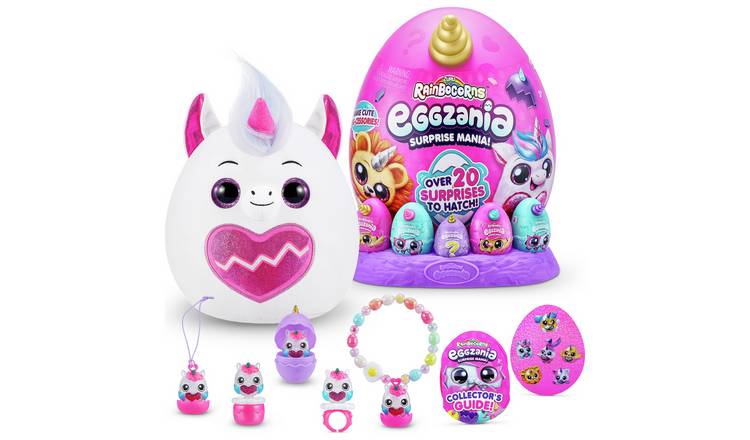 Zuru Rainbocorns Eggzania surprise toy plush - British product