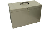 Argos Cathedral Foolscap Metal File Box - Grey- Buy online at McGrocer