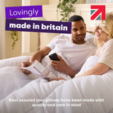 Slumberdown Front Sleeper Pillow 74x48cm - British product