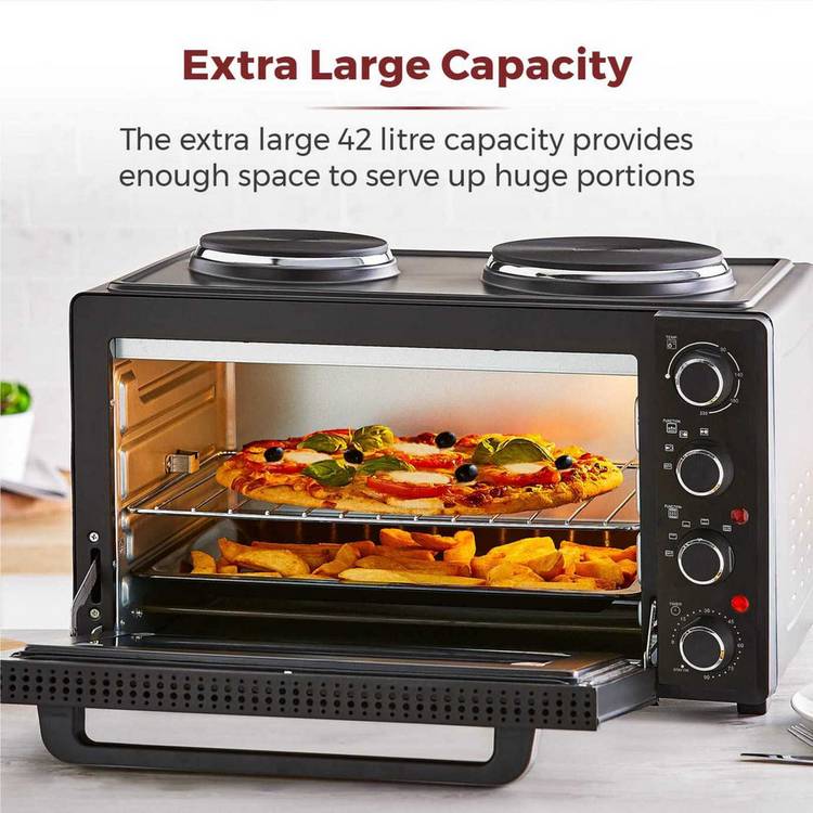 Tower T14045 42L rotisserie mini oven, British product