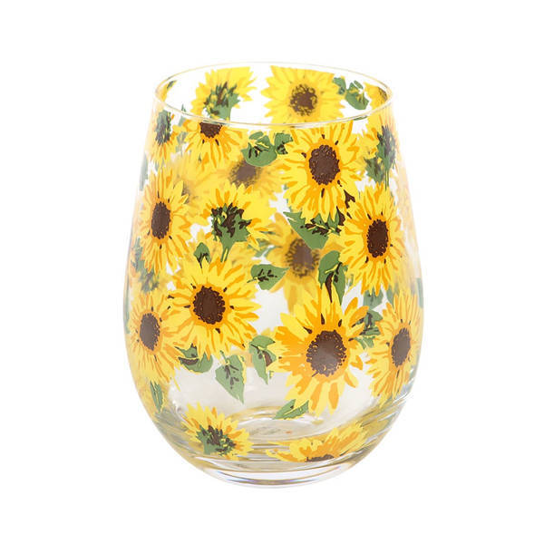 Something Different Sunflower Stemless Glass