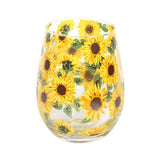 Something Different Sunflower Stemless Glass