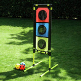 Football Flick Hero Target Tower indoor training game with three coloured footballs (British brand)