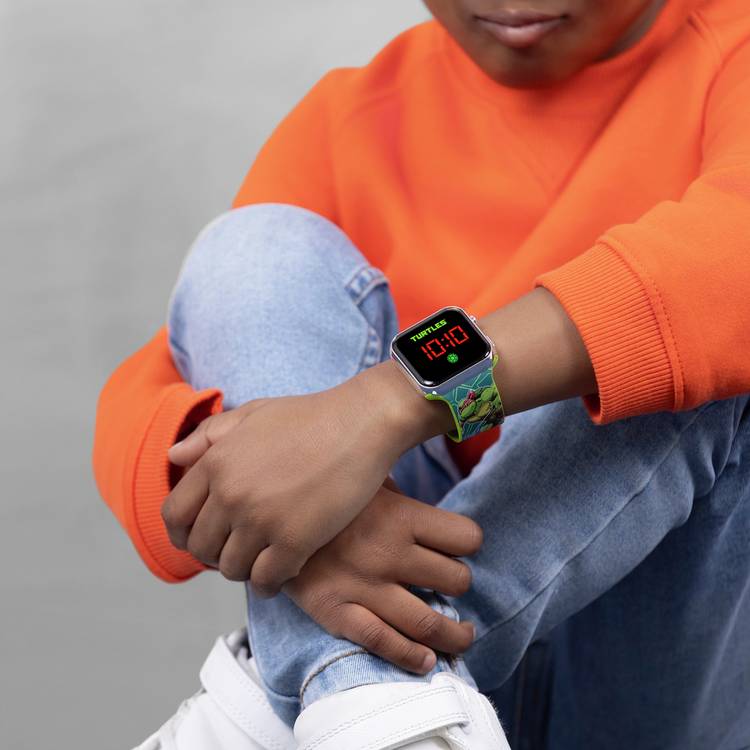 Nickelodeon TMNT digital watch for kids, imported from the UK