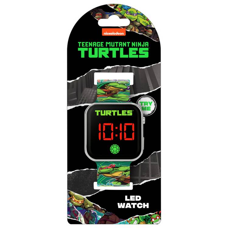 Nickelodeon TMNT digital watch for kids, imported from the UK