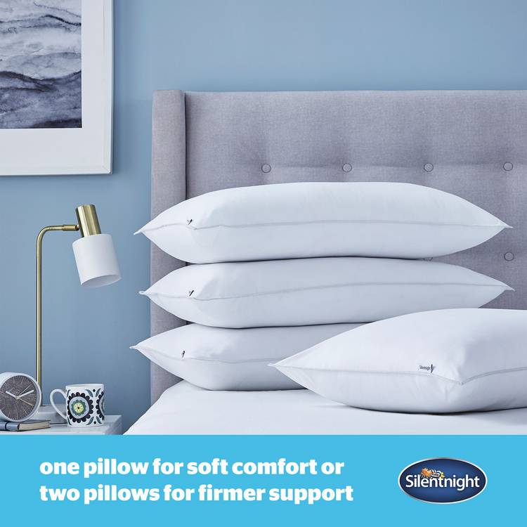 Silentnight Superwash medium firm pillows 4 pack - British product