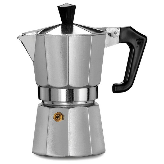 Pezzetti aluminium 3 cup coffee maker (British brand)