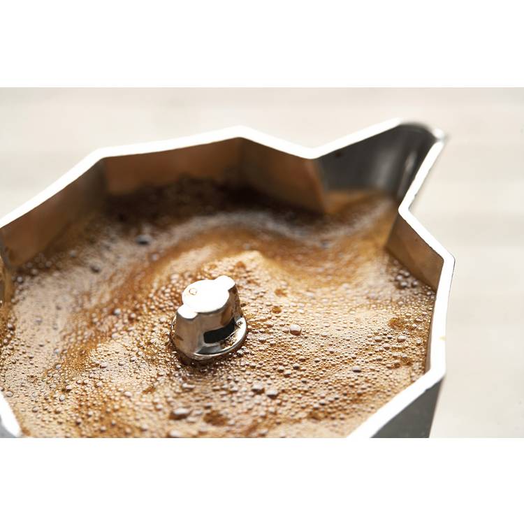 Pezzetti aluminium 3 cup coffee maker (British brand)