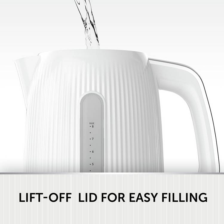 Breville Bold Kettle white 1.7L, UK version