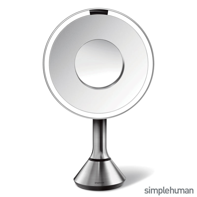 simplehuman 8 inch round sensor mirror, imported from the UK