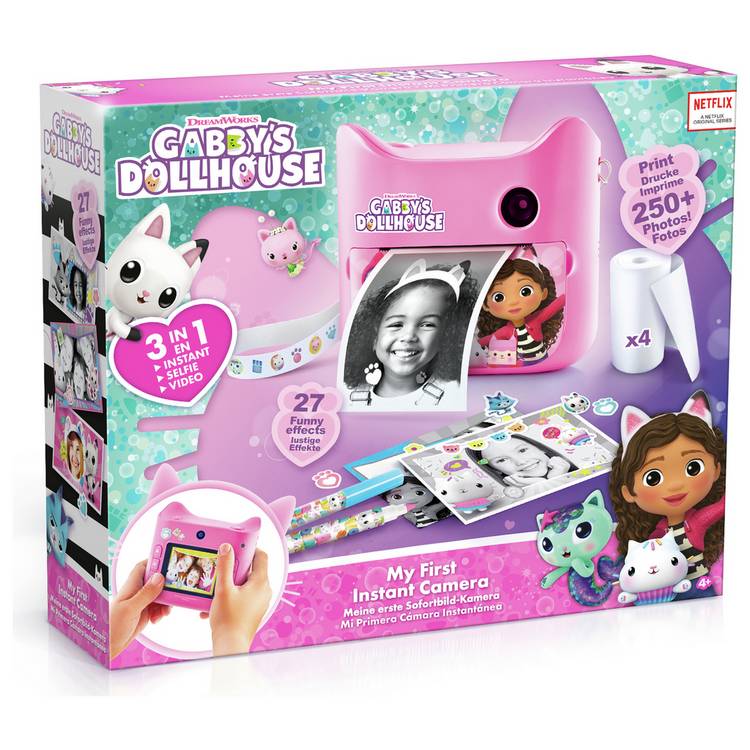 Gabby's Dollhouse instant camera toy for kids - British product