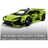 LEGO Technic Lamborghini Huracán Tecnica model car set 806 pieces - British product