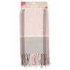 Écharpe à carreaux rose Superdrug 180 cm x 68 cm (marque britannique)