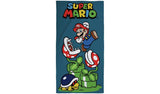 Nintendo Mario kids beach towel multicoloured 140x70cm, UK version