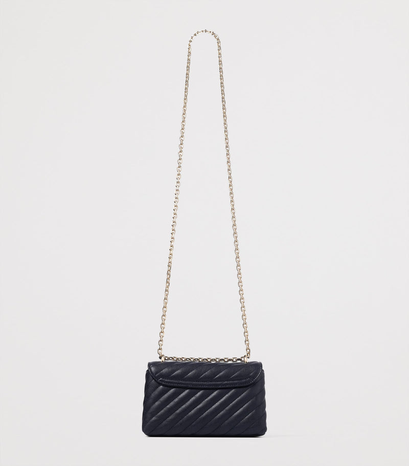 Jimmy Choo Curve quilted leather cross-body bag - British product