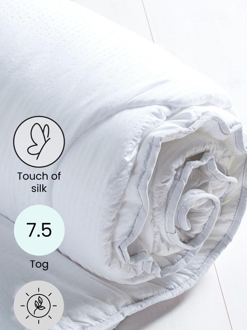 Sleep In Silk 7.5 Tog duvet (British brand)
