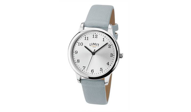 Limit ladies blue faux leather strap watch, imported from the UK
