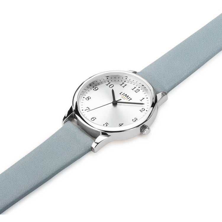Limit ladies blue faux leather strap watch, imported from the UK