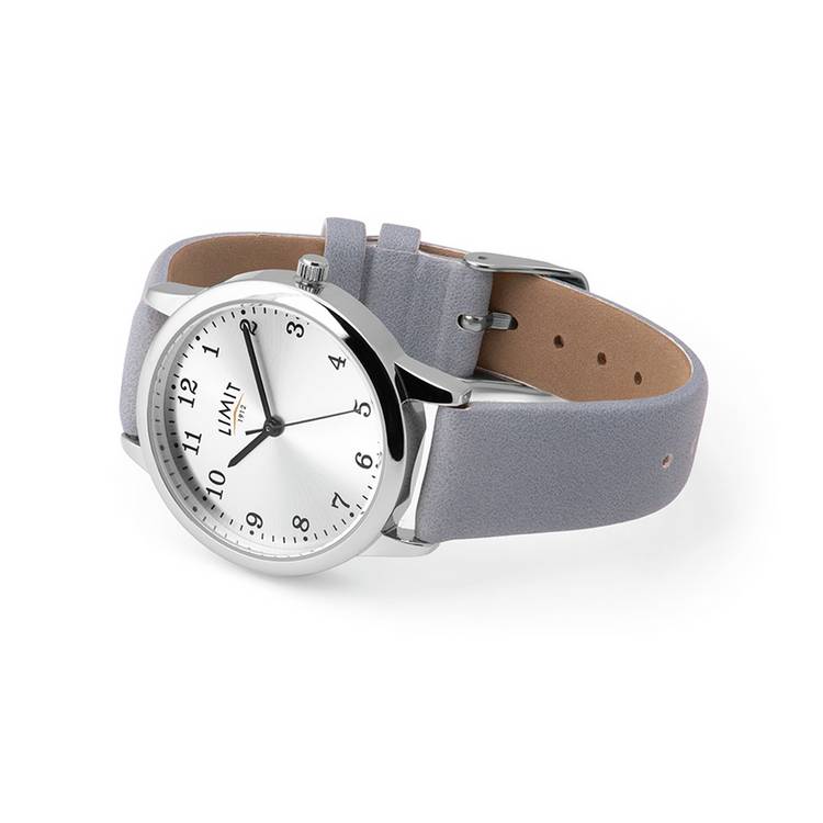 Limit ladies blue faux leather strap watch, imported from the UK