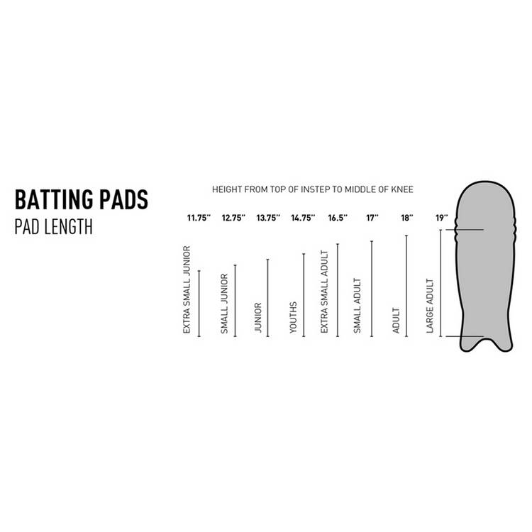 Gunn & Moore Prima ambidextrous junior batting pads, UK version