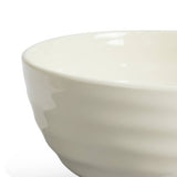 Habitat Ripple cream stoneware nibble bowls set of 3, UK version