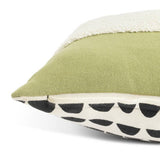 Habitat Mr Fox cushions pair green white embroidered fox 30x60cm, UK version