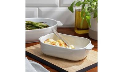 Argos Habitat Riko 21cm Small Porcelain Rectangular Roaster- Buy online at McGrocer