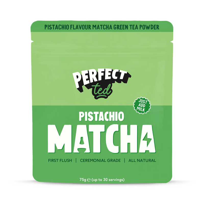 PerfectTed pistachio matcha tea powder 75g - British product