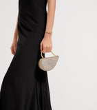 Bvlgari mini Serpenti Cuoricino top-handle bag with crystals, UK version