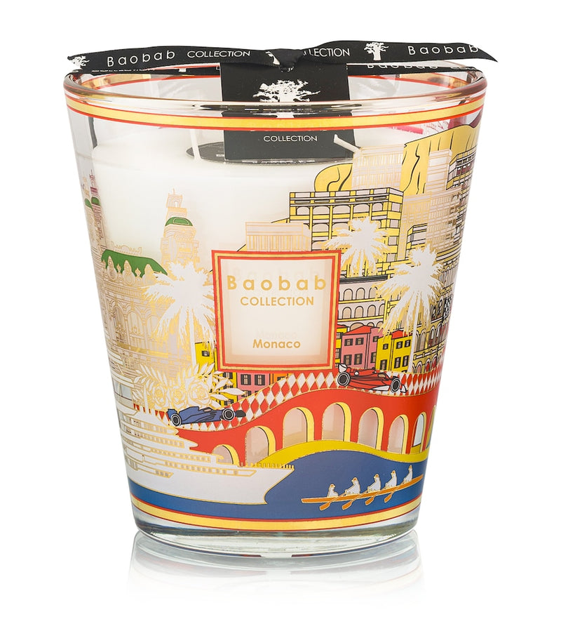 Baobab Collection Monaco scented candle 16cm, imported from the UK
