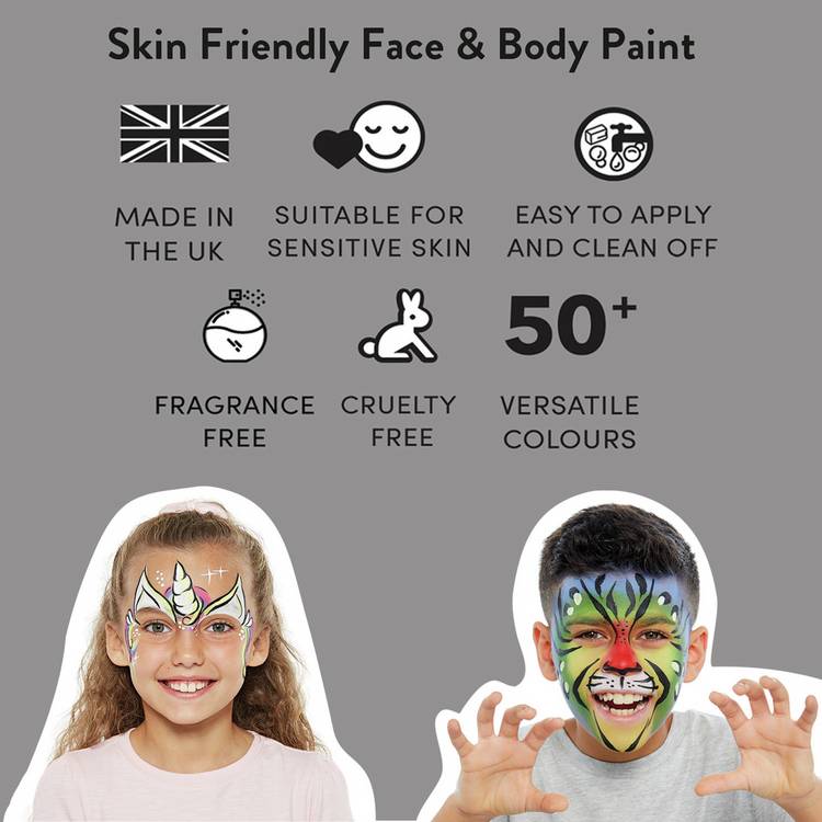 Snazaroo Ultimate Party Pack face paint kit - British product