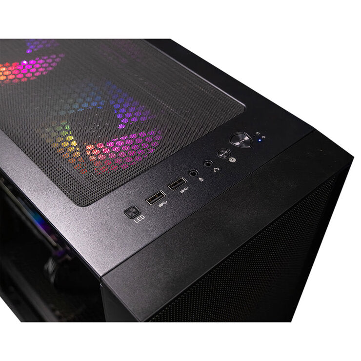 AWD-IT Forge 7 XT gaming desktop PC with AMD Ryzen, UK version