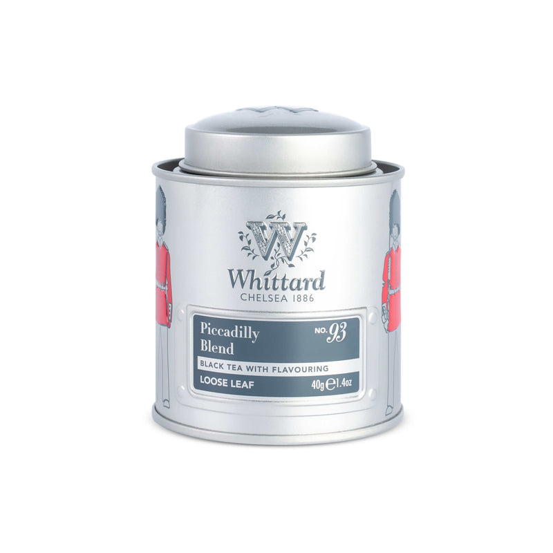 Whittard Piccadilly Blend loose leaf tea 40g mini caddy - British product