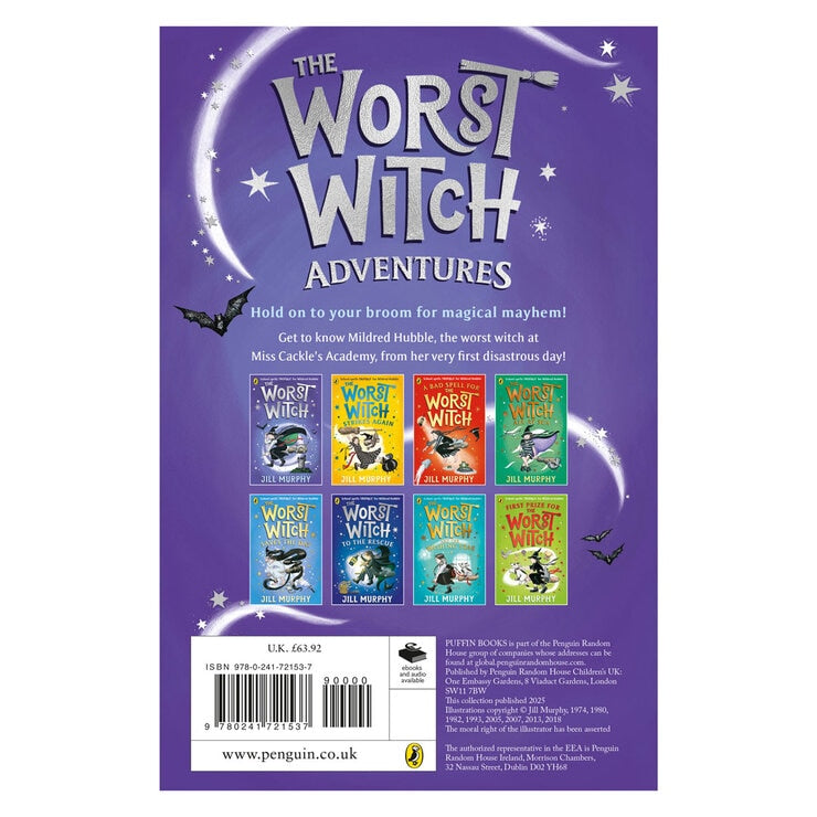 Jill Murphy The Worst Witch book collection 8 books, UK version