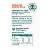 Harry Brompton's Peach Iced Tea 12x500ml, imported from the UK