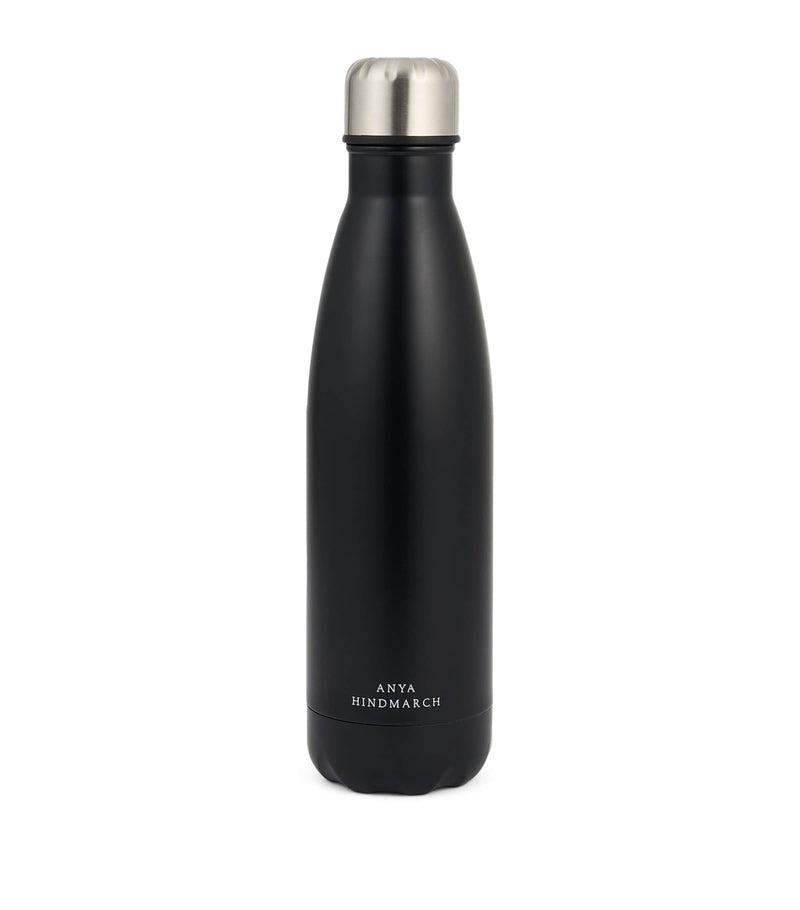 Anya Hindmarch insulated stainless steel water bottle with Eyes motif 500ml - British product