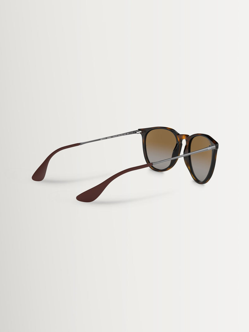 Lunettes de soleil polarisées marron Ray-Ban, importées du Royaume-Uni