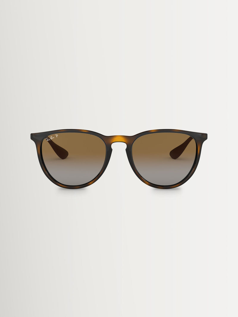 Lunettes de soleil polarisées marron Ray-Ban, importées du Royaume-Uni