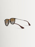 Lunettes de soleil polarisées marron Ray-Ban, importées du Royaume-Uni