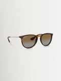 Lunettes de soleil polarisées marron Ray-Ban, importées du Royaume-Uni