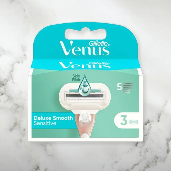 Venus Deluxe Smooth Sensitive Blades 6 Pack GOODS Superdrug