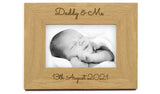 Argos Personalised Oak Effect Wooden Photo Frame 25x20cm- Buy online at McGrocer