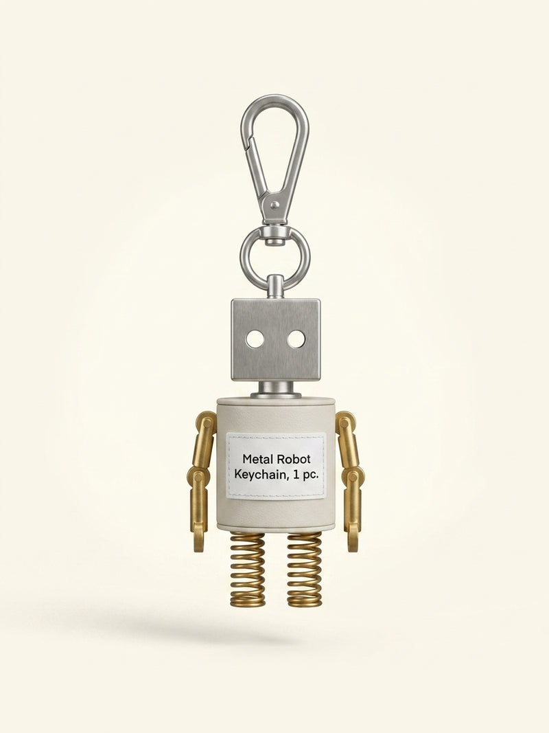Prada robot saffiano leather bag charm, imported from the UK