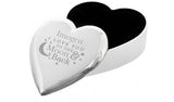 Argos Personalised I Love You to the Moon and Back Heart Trinket Box- Buy online at McGrocer