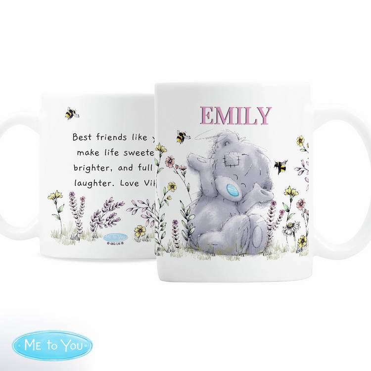 Me to You personalised bees mug 312ml - British product