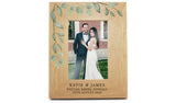 Argos Personalised Message Oak Effect Wooden Photo Frame 21x16cm- Buy online at McGrocer